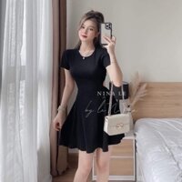 Đầm Xòe Dáng Ngắn Hở Lưng Sexy Siêu Hot MK0067  LUUANH (Hỏa tốc)