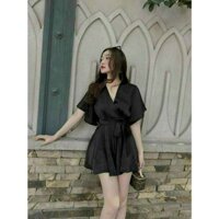 ĐẦM XÒE LỤA SATIN CUỘC EO