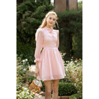 Đầm xoè ngắn tay dài phồng - Amelia  Dress