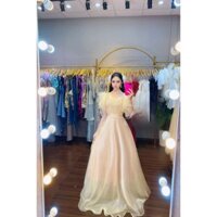 ĐẦM XÒE TAY LOE CỔ VUÔNG