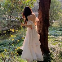 Đầm xoè trễ vai công chúa