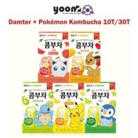 [Damtuh] Pokémon Kombucha 10T / 30T (Chanh / Mangorich / Shine Muscat / Gagong / Lime) _ Từ Hàn Quốc