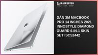 Dán 3M Macbook Pro 14 inches 2021 Innostyle Diamond Guard 6-in-1 Skin Set ISCS2442 / ISCS2992