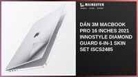 Dán 3M Macbook Pro 16 inches 2021 Innostyle Diamond Guard 6-in-1 Skin Set ISCS2485 / ISCS2991