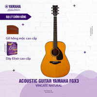 Đàn Acoustic Guitar Yamaha FGX3 - Đàn Guitar chuyên nghiệp chính hãng Yamaha ( Tặng bộ dây Elixir + Bảo hành 12 tháng )