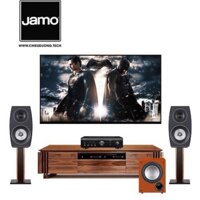 Dàn âm thanh : Ampli Denon PMA-600NE, Loa bookshelf Jamo Concert C93 II và Loa Subwoofer Jamo C910