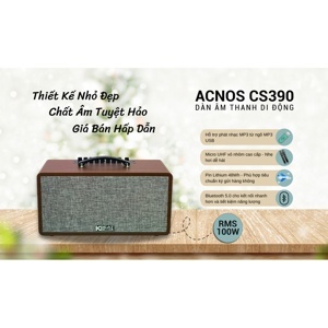 Dàn âm thanh di động Acnos CS390