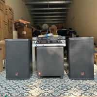 Dàn âm thanh karaoke, nghe nhạc chơi cực khoẻ, hát cực hay - Tặng dây loa, jack, cáp kết nối, pin sạc