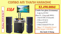 DÀN ÂM THANH KARAOKE TẶNG TIVI