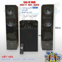 Dàn âm thanh nghe nhạc, karaoke – Loa cây vỏ gỗ SKY NEW model SKN 325 – Có khiển từ xa, bluetooth,thẻ nhớ, usb