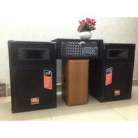 Dàn Âm thanh sân khấu loa JBL và amply JARGUAR 16 SO hát karaoke, choi nhac song