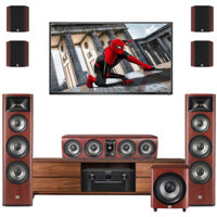 Dàn âm thanh xem phim 7.1 Marantz, JBL AT29 (Marantz SR7015 + JBL Studio 698 + 665C + 660P + 2 cặp 610 )