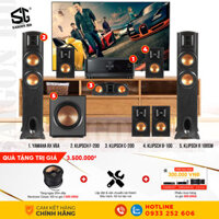 Dàn âm thanh xem phim - nghe nhạc 7.1 YAMAHA RX V6A - KLIPSCH SYNERGY BLACK LABEL F-200 Series