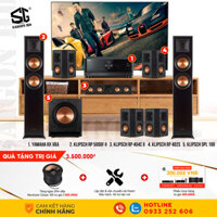 Dàn âm thanh xem phim - nghe nhạc 7.1 YAMAHA RX V6A - KLIPSCH RP 5000F II Series