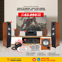 Dàn âm thanh xem phim nghe nhạc Dolby Atmos 5.1.2 Onkyo TX NR6100 - Combo 03