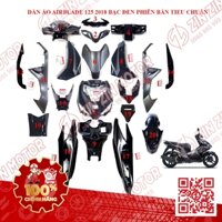 Dàn Áo AB 2018, Dàn Áo Xe Air Blade 125 2018 Bạc Đen Phiên Bản Tiêu Chuẩn Chính Hãng Honda - ZZM