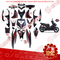 Dàn Áo AB 2018, Dàn Áo Xe Air Blade 125 2018 Đen Nhám Phiên Bản Kỷ Niệm 10 Năm Chính Hãng Honda - ZZM