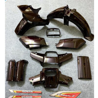 Dàn áo - Bộ Nhựa Dream ABS Nho Zin -Lắp Cho Các Xe Honda Dream II Thái Việt, TQ Mã 1222