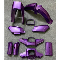 Dàn áo - Bộ Nhựa Dream ABS Tím Hoa Cà -Lắp Cho Các Xe Honda Dream II Thái Việt, TQ Mã 1121