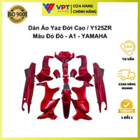 Dàn Áo (Bộ Ốp) Yaz Y125ZR, Màu Đỏ Đô, Chính Hãng Yamaha A1 5XK-F0000-00-P1-A1-Y