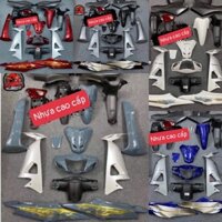 DÀN ÁO - BỘ VỎ NHỰA, Áo Xe Wave Anpha 50/100cc, Wave RS, Wave S. Bộ Vỏ nhựa cao cấp CỰC ĐẸP