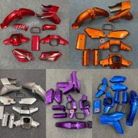 Dàn áo - Bộ vỏ nhựa Dream ABS cao cấp đủ màu, lắp cho các xe Honda Dream II Thái Việt, TQ