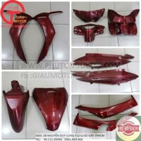 Dàn Áo Cho Xe Honda Vision Màu Đỏ Đô ( Kzl ) 2011 - 2013 Chính Hãng Honda
