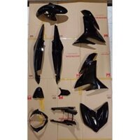 Dàn áo đen bóng Exciter 150 có bán lẻ từng món và phụ tùng thay thế