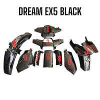 DÀN ÁO DREAM EX5 MÀU ĐEN ( LẺ TỪNG CHI TIẾT )