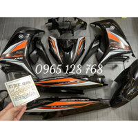 Dàn áo Exciter 135 5 số đen tem dán sẵn