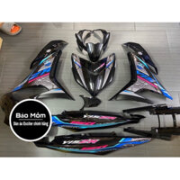 Dàn áo Exciter 150 đen bóng Tem Y15zr