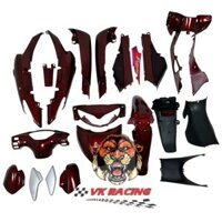 Dàn áo future 1 màu đỏ đô - tặng tem 3 lớp