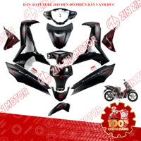 Dàn Áo Future 125 Fi, Xe Future Led Đen Nhám (Đen Đỏ 2019) Phiên Bản Vành Đúc - ZZM