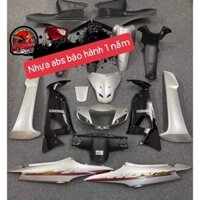 Dàn Áo Màu Bạc - Bộ Vỏ Nhựa Wave Alpha 100 - Wave 50cc - Wave Rs Mã 1122