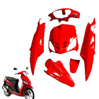 DÀN ÁO MIO 2004 ĐỎ BÓNG / MIO 115