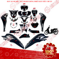 Dàn Áo SH150i, SH 150i 2020 2021 2022 Đen Bóng Phiên Bản Tiêu Chuẩn Chính Hãng Honda - ZZM