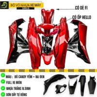 DÀN ÁO SIRIUS LẮP ĐẶT SIRIUS 50-110CC Nhựa Nguyên Sinh ĐỦ 16 MÓN NHỰA NHÁM BÓNG