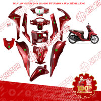 Dàn Áo Vision 2018 2019 Đỏ Tươi 53200-K44-V20ZJ, 53210-K44-V20ZD, 64450-K44-V80ZF, 83620-K44-V00ZG Chính Hãng - ZZM