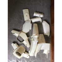 DÀN ÁO VỎ NHỰA XE MỘC-CHƯA SƠN CHO DREAM II THÁI-LIÊN DOANH TQ VÀ SUPER DREAM ĐẦU ĐÈN LỒI RÁP LÊN ZIN THEO XE