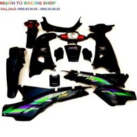 Dàn áo Wave 110 Màu Xanh Nhớt Zin