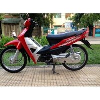 Dàn áo wave a màu đỏ tươi - tặng tem 3 lớp