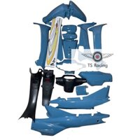 Dàn áo wave alpha - wave nhỏ xám xi măng - tặng team 3 lớp