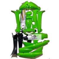 Dàn áo wave alpha - wave nhỏ xanh lá chuối - tặng team 3 lớp