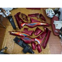 Dàn áo Wave nhỏ hàng Việt Nam loại 1 màu Đỏ Kendy