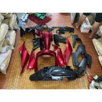 Dàn áo Wave S110 (từ 2008 tới 2011) hàng Việt Nam loại 1 màu Đỏ Đậm