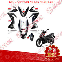 Dàn Áo Winner V1 Đen Nhám 2016, RS150 V1 V2 Phiên Bản Cao Cấp Chính Hãng Honda - ZINZINMOTOR