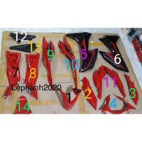 Dàn áo Winner X Đen Đỏ Tem 2021 chính hãng