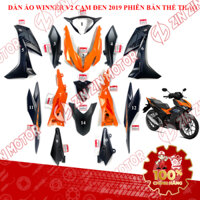 Dàn áo Winner X V2 2019 Đen Cam, RS150X, RS150 V3 Chính Hãng - ZZM