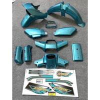 Dàn áo Xanh Lục Bảo Lắp Dream Việt -Dream Thái- Dream Tàu-Dream 50cc- Dream học sinh