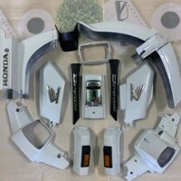 Dàn áo xe Dream Việt - Drean 2 - Thái màu Trắng - nhựa trắng ABS
